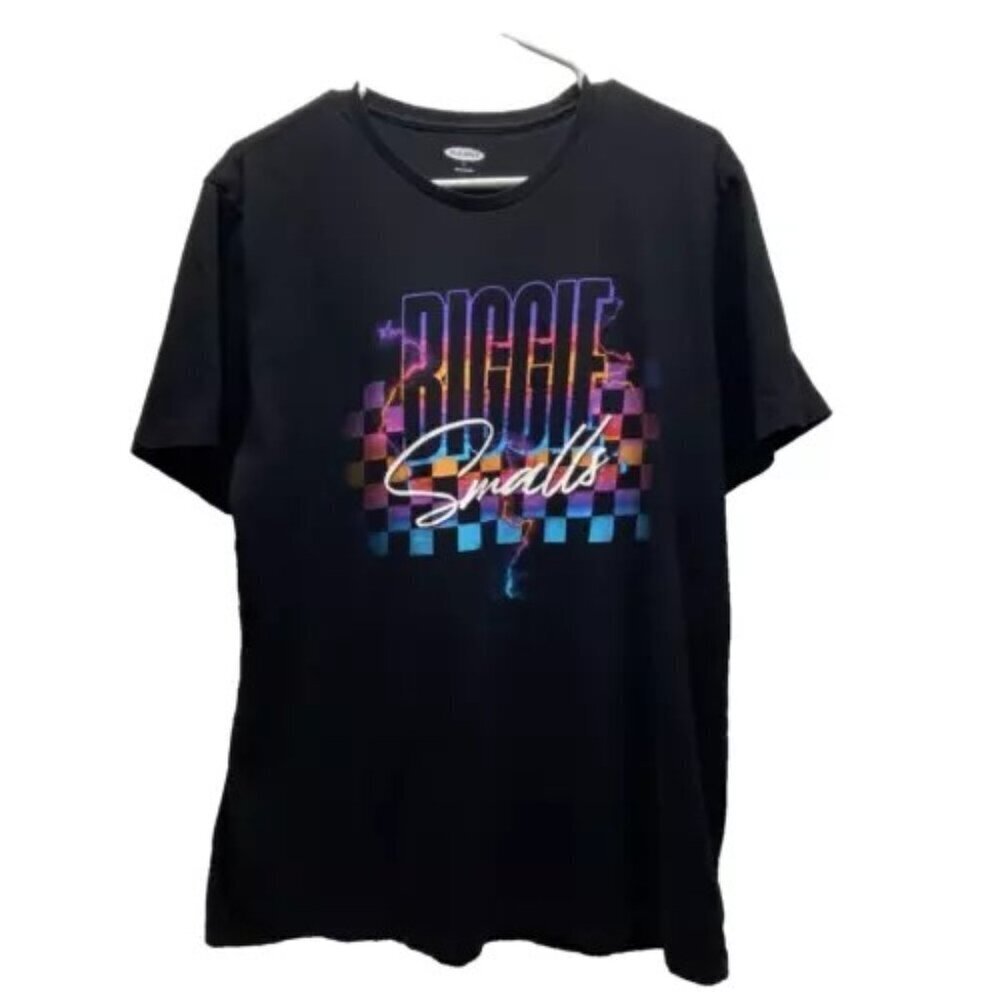 Biggie Smalls Old Navy Graphic T-Shirt Men’s Large Black Tee Christopher Wallace